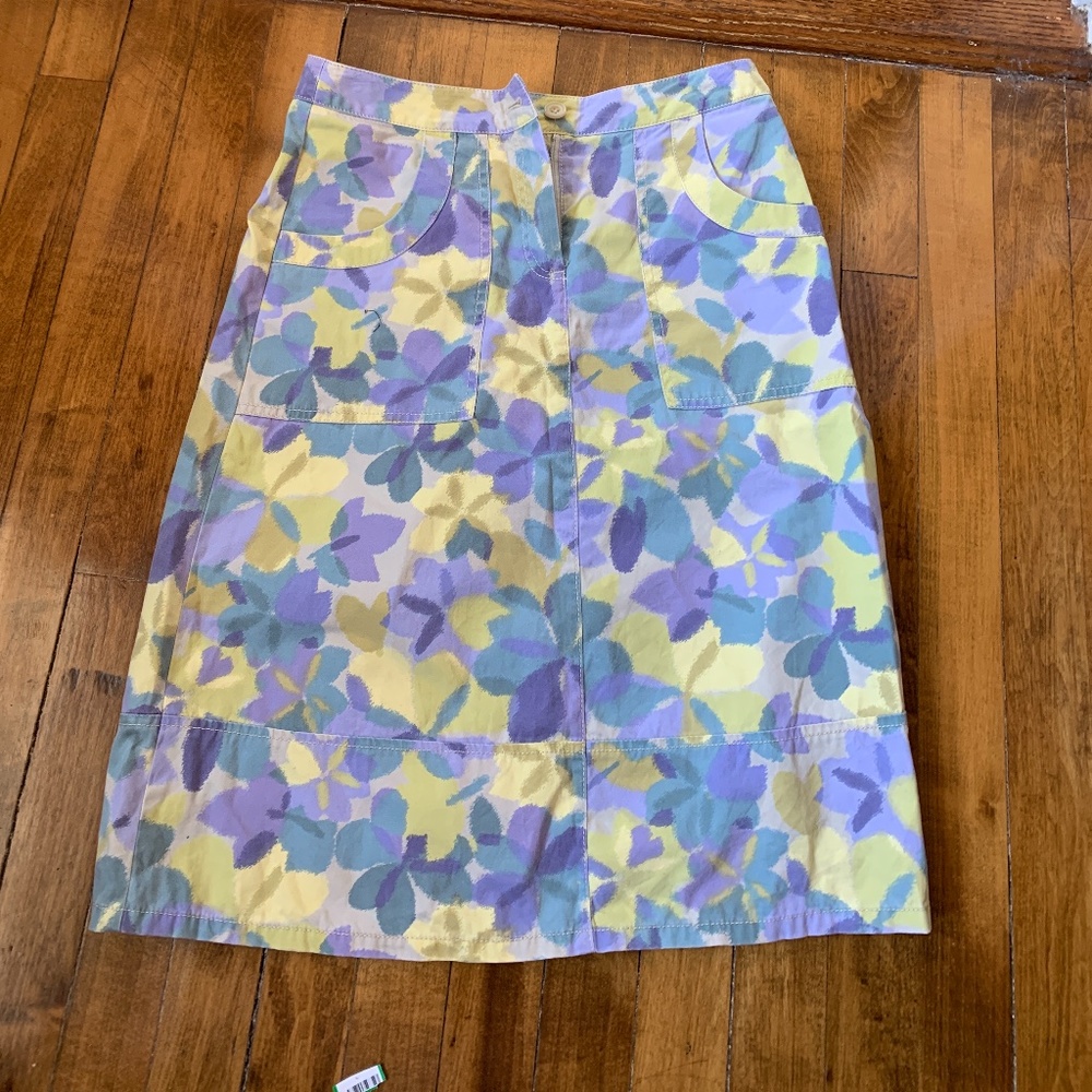 J jill 100 percent cotton‎ cargo skirt. Worn once
